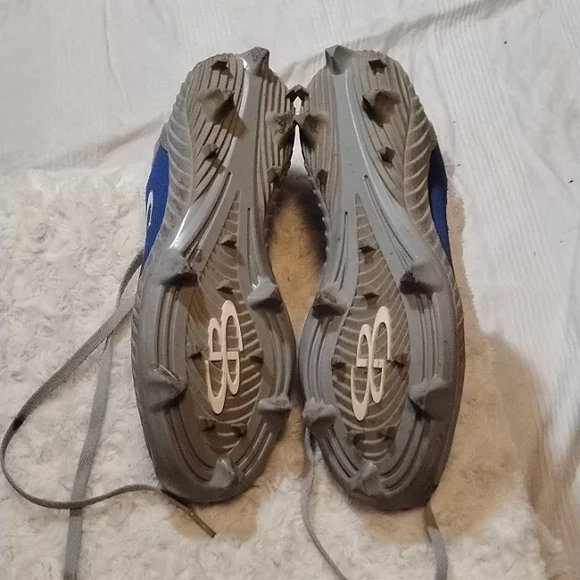 boombah softball cleats womens 8.5 molded rubber spikes shoes - Picture 5 of 5